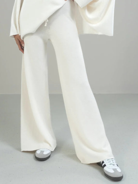 Harmony wide legged knitted trouser