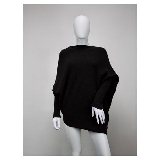 HARMONY Long sleeved asymmetric jumper