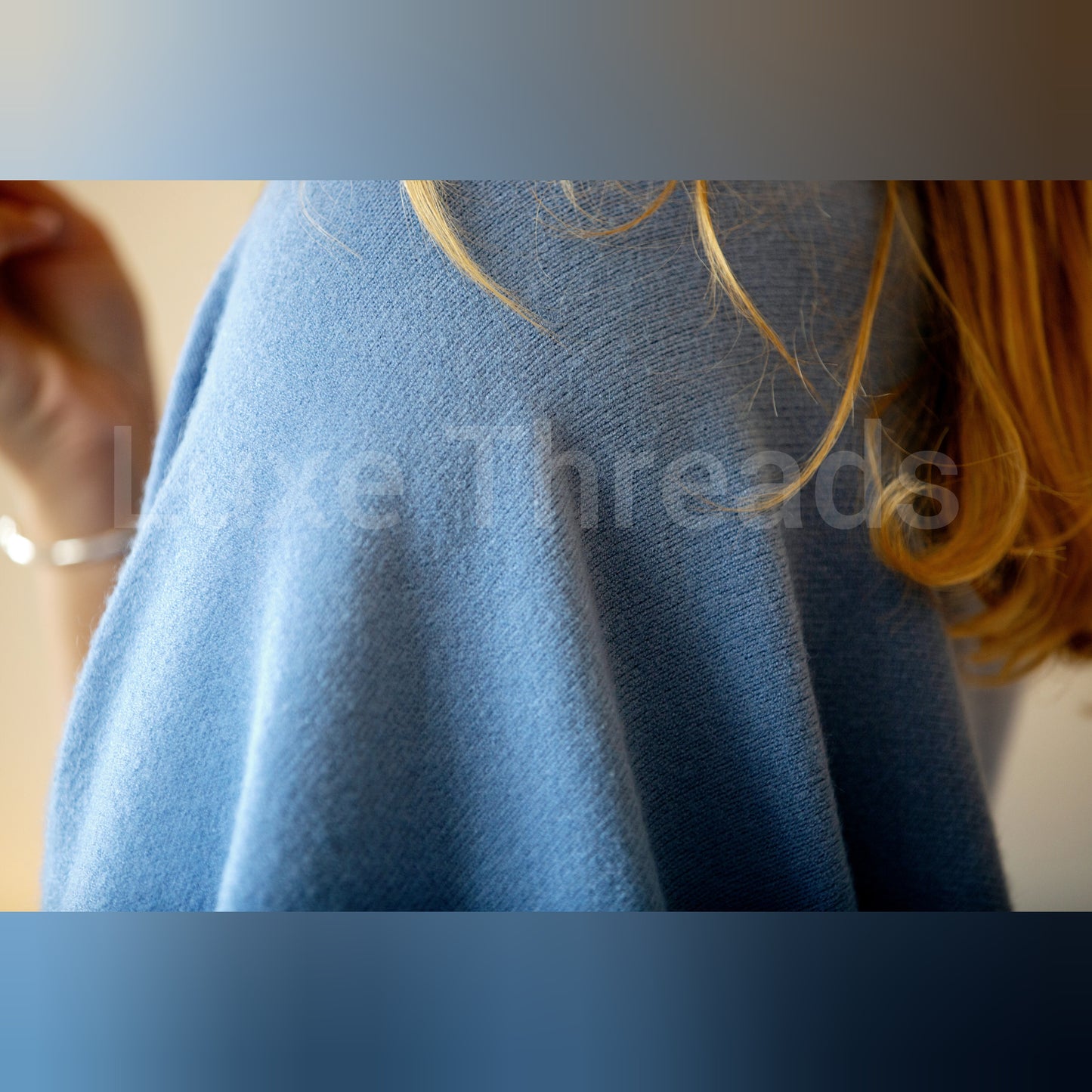 HARMONY Long sleeved asymmetric jumper