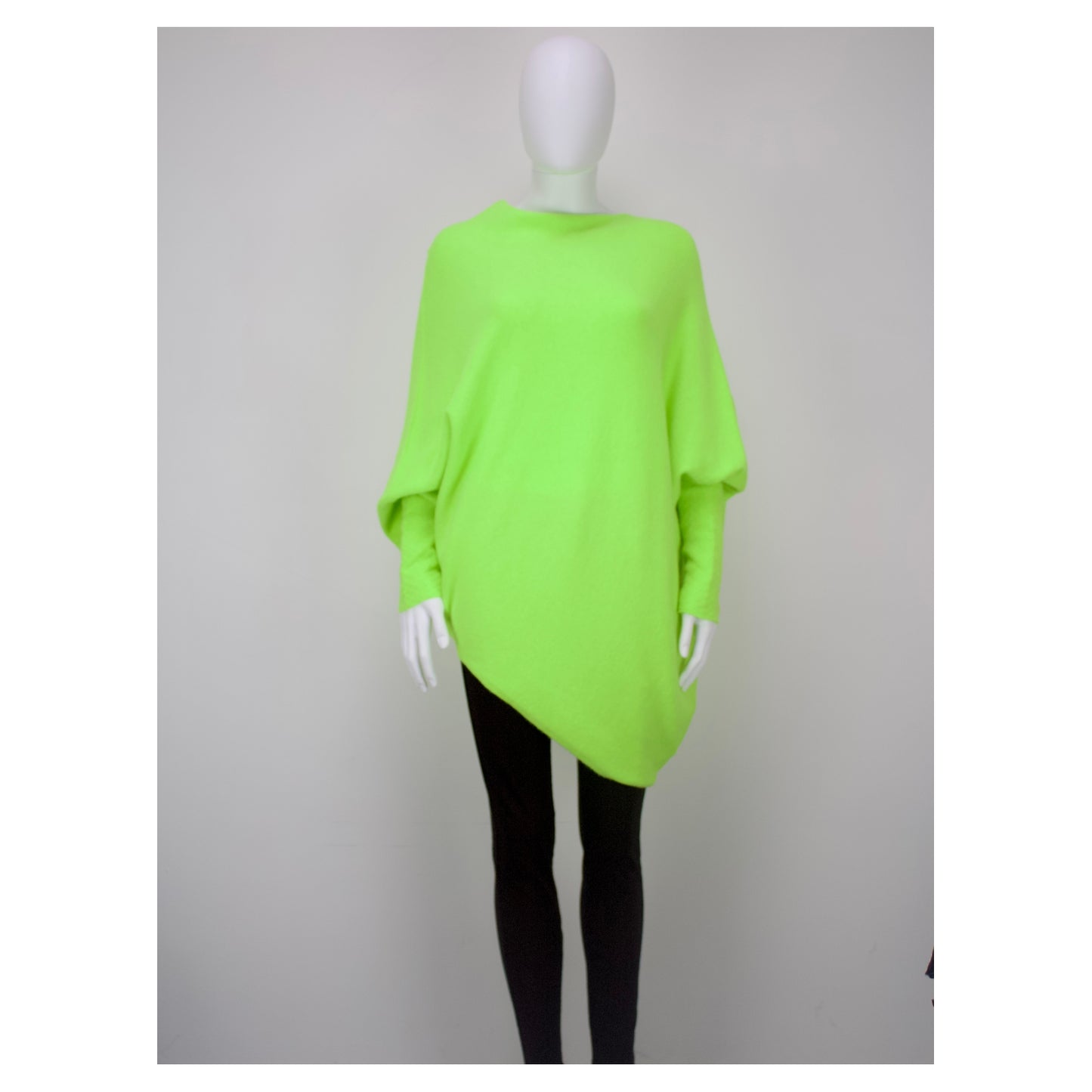 HARMONY Long sleeved asymmetric jumper