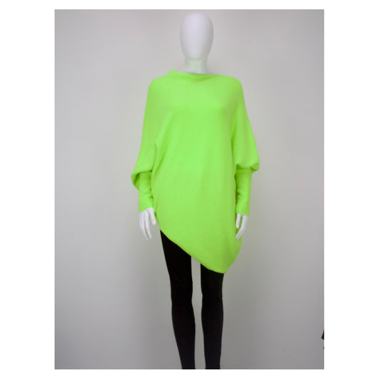 HARMONY Long sleeved asymmetric jumper