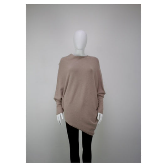 HARMONY Long sleeved asymmetric jumper