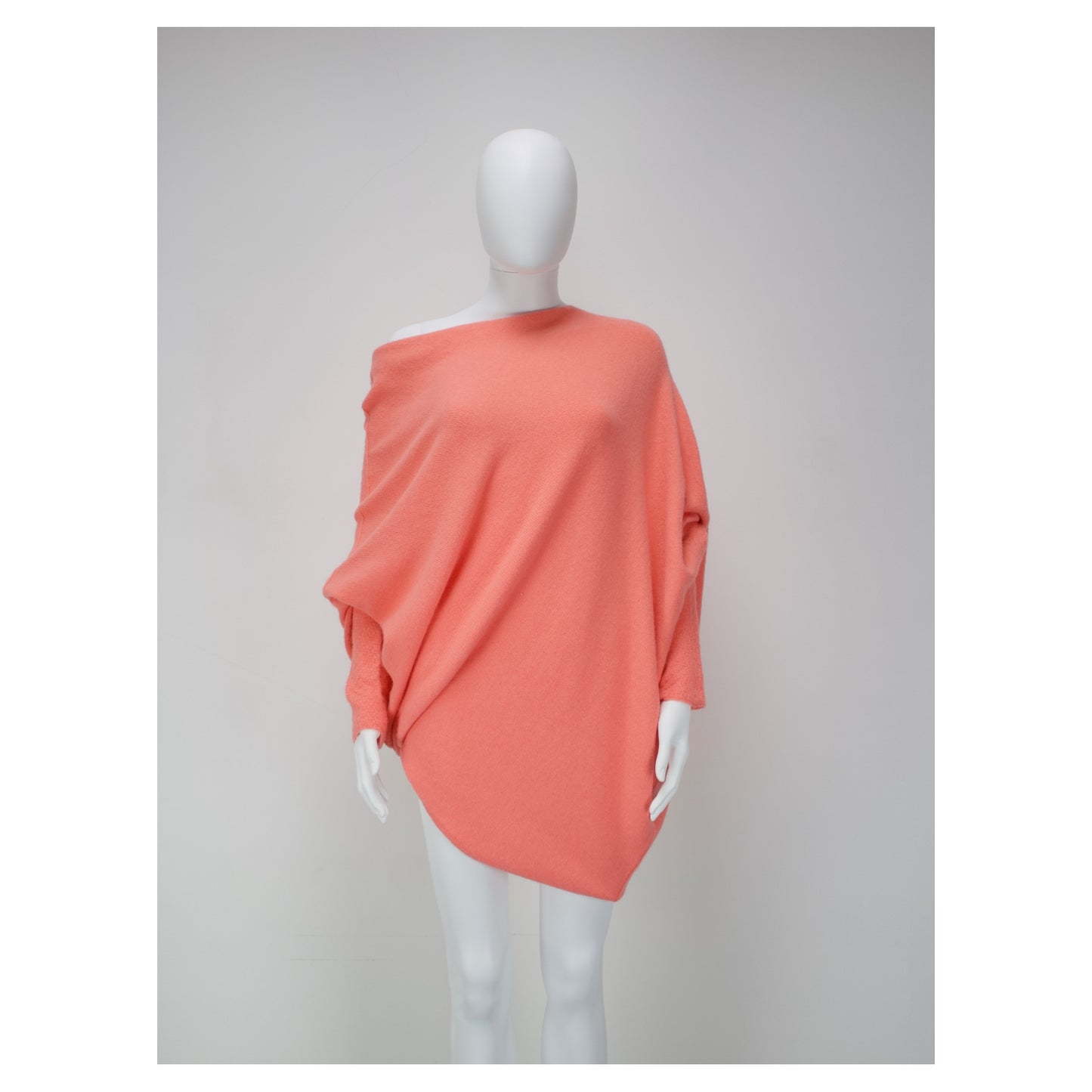 HARMONY Long sleeved asymmetric jumper